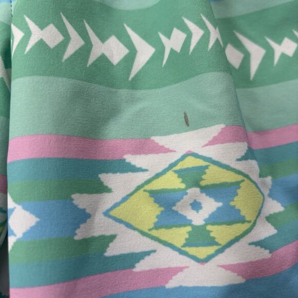 Bear Bottom Swim Trunks Mens Size Medium Aztec 5.5” Inseam Summer Beach Swim - Picture 7 of 7